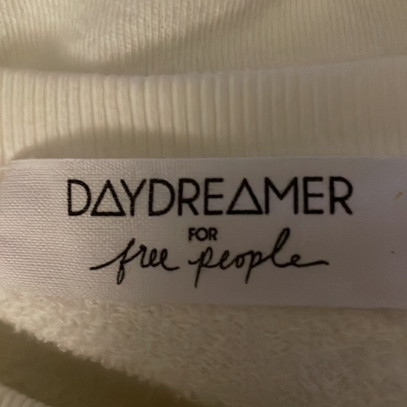 Free People Daydreamer Sweatshirt Lover extra soft woman xs - Picture 5 of 8
